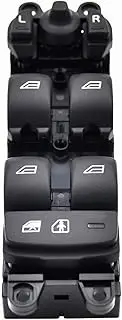 Car Door and Window Power Switch for Volvo V60 S60 2011-2013 XC60 2009-2013 31334348 31334347 31334346 31334345 F Electric Power Window for Master Lifter Switch
