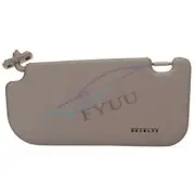1x Car Sun Visor Makeup Mirror Beige Left Driver Side For 2005-2010 Kia Sportage (for: Kia)
