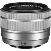New FUJIFILM XC 15-45mm f/3.5-5.6 OIS PZ Lens - SILVER X Mount APS-C Format