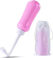 Mumoo Bear Care Peri Bottle with 13-Hole Gentle Spray, Portable Bidet Travel Large Capacity 450ml(15oz) Personal Bidet Toilet Handheld Bidet -Pink