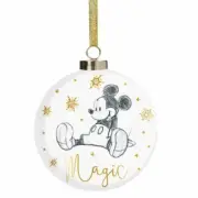 DISNEY GIFTS COLLECTIBLE CHRISTMAS BAUBLE: MICKEY MOUSE MAGIC