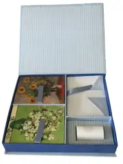THE METROPOLIAN MUSEUM OF ART STATIONERY BOX SET IMPRESSIONIST FLOWERS, NEW