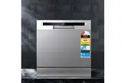 Devanti 8 Place Settings Benchtop Dishwasher Sliver