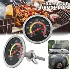 Barbecue Thermometer Oven Pit Temp Gauge 100~400℃ BBQ Smoker Grill Temperature