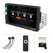 Single Din Car Stereo Radio Touch Screen For Carplay Android Auto Mirror Link