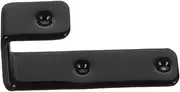 Garneck Double Bed Ladder Hook Bunk Bed Ladders Bunk'd Hooks Heavy Duty Hooks Towel Hook Ceiling Hooks Garage Ladder Hooks Ladder Brackets for b Beds Rv Hooks Soft Rubber Black