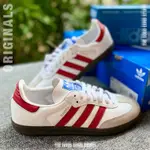 愛迪達 ADIDAS ORIGINALS SAMBA OG 白色紅色 SCARLET SHOES 男士運動鞋 ADIDA