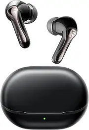 SoundPEATS Air5 Pro Adaptive Hybrid Noise Cancelling Wireless Earbuds, Qualcomm Snapdragon Sound, aptX™ Lossless, LDAC LE Hi-Res Audio, 6 Mics AI CVC 8.0 Call, 37H Playtime, BT 5.4, Find Earphones