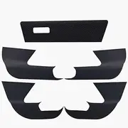 ATATNK Compatible for Toyota RAV4 2014-2025 Car Door Anti Kick Pad Glove Box Protection Stickers Interior Accessories Scratch Resistant Film(5 PCS - 2014-2019)