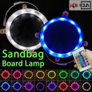2 Pack Toss Board Remote Control LED Cornhole Sports Night Light Game Set with