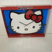 Hello Kitty Wall Clock Large Face Animated Classic Analog Decorative Sanrio New