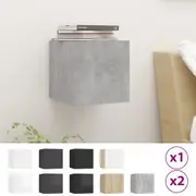 1x/2x Bedside Side Cabinet Telephone Stand Chipboard Multi Colours vidaXL