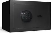 Box All Steel Securi Safe Box Home Safe Box with Programmable Electronic Keypad Electronic Digital Code Depository Box Cash Jewelry Valuables Documents Safe Deposit Box