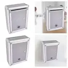 Suggestion case with lock, organizer, mailbox, aluminum