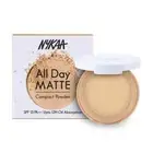 Nykaa All Day Matte Face Compact Powder With SPF 15 PA ++ - Multishades