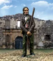 BRITAINS MUSEUM COLLECTION 10063 DAVY CROCKETT THE ALAMO 1836