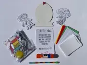 Craft Kit Papercraft Scrapbook Cardmaking Journal Supplies Collage set 200 pcs
