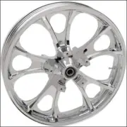 Coastal Moto Chrome Largo 3D 21" Front Cast Wheel Only Harley 08-22 w/ ABS