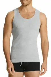 6 x Bonds Chesty Mens Singlets - Grey