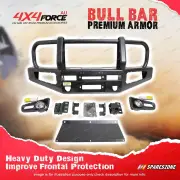4X4FORCE Premium Armor Bull Bar 3 Loop Bumper Bar for Suzuki Jimny 2019-2024