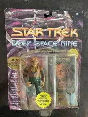 Star Trek Deep Space Nine QUARK Action Figure w Collector Card PLaymates 1993