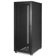 APC NetShelter SV 42U Rack Cabinet - 482.60 mm Rack Width - Black - AR2580