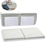 Zerodeko Ergonomic Kneeler Pad Non Slip Bath Mat for Bathtub Baby Shower Mat Baby Bathtub Storage Safety Bath Kneeler