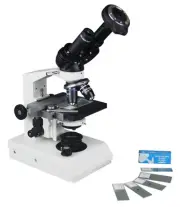 2000x Professional Binocular Vet Microscope w Camera