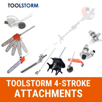 Attachments For 4-Stroke TOOLSTORM Brushcutter Pole Chainsaw Hedge Trimmer Saw