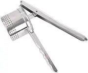 CONGARTENO Stainless Steel Potato Ricer and Masher Manual Fruit Juicer Easy Clean Kitchen Tool for Smooth Mashed Potatoes and Orange Juice Ergonomic Handle for Comfortable Use