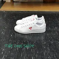 在飛比找樂天市場購物網優惠-adidas 愛迪達 STAN SMITH 愛心 白色 紅色