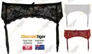 Sexy Floral Lace Garter Belt for Stockings Vintage Inspired Petite to Plus Size