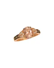 Le Vian Peach Morganite 14K Rose Gold 1.64 ct. tw. Diamond & Morganite Ring