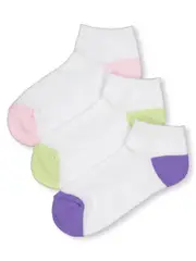 Girls Low Cut Sport Socks 3Pk