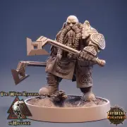 Dwarves - Bouldus Hakkerman | DnD Miniatures | Tabletop Gaming| Tabletop