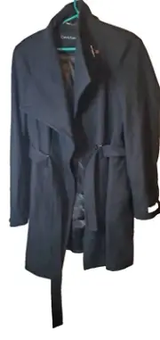 New Calvin Klein Wool Blended Fall/Winter Coat