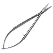 Kretzer ECO 91211 4.5"/ 11cm Tweezer Action Precision Scissors, Straight Blades
