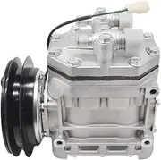 ATATNK A/C AC Air Conditioning Compressor Cooling Pump PV1 Compatible for Mitsubishi Fighter Truck R404A FK337D553073 ACA200A007A ME121066 24V