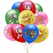 10PC Paw Patrol Balloons Chase Skye Printed Helium Balloon Birthday Decorations