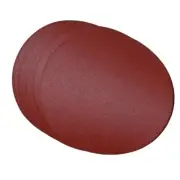 175mm 60Grit Disc Aluminium Oxide Hook/Loop Back - Pack of 4