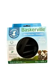 Baskerville Ultra Muzzle Size 3 (Collie, Staff Bull Terrier) NEW