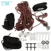 For All Jeep Wrangler Hardtop Overhead Garage Storage Hoist 145Ib/66kg