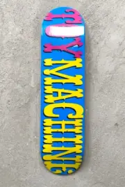 MARGARET KILGALLEN x TOY MACHINE Matokie Cyan 2009 Skateboard Barry McGee Rare