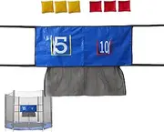 Trampoline Target Net for Sandbag | Waterproof Tossing Net - Trampoline Attachment, Outdoor Children's Coordination Game for Playground