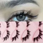 3D Faux Mink Cat Eye Eyelashes Black Band Mink Lashes Eyelash Extension