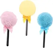 Ipetboom Fashionable Lollipop Powder Puff 3 Pack for Women's Makeup Blush Foundation
