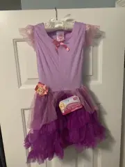 Disney Princess Tangled Rapunzel Tutu Girls Dress-up Size 4-6 New With Tags