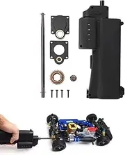 Handheld Power Starter, 70111A Electric Replacement Metal Precise Size for HSP 1/10 RC Car Engine RC Nitro Engine Parts Drill Backplates Cover Drill Start Wand Rc Drill Starter