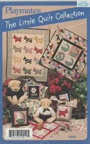 Little Quilt Collection Playmates Puppy Kitten Applique Pieced Pattern
