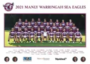MANLY SEA EAGLES TEAM POSTER, NRL RUGBY, STORM, RABBITOHS, EELS PANTHERS DO